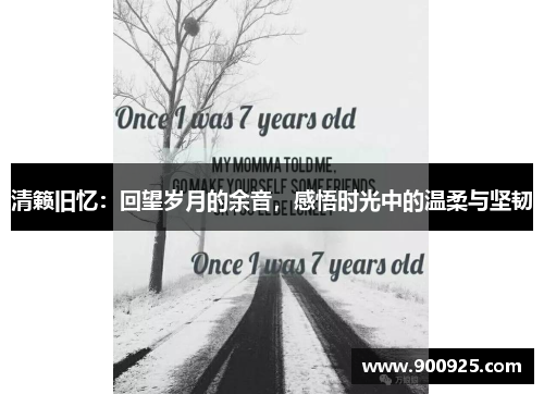 清籁旧忆：回望岁月的余音，感悟时光中的温柔与坚韧